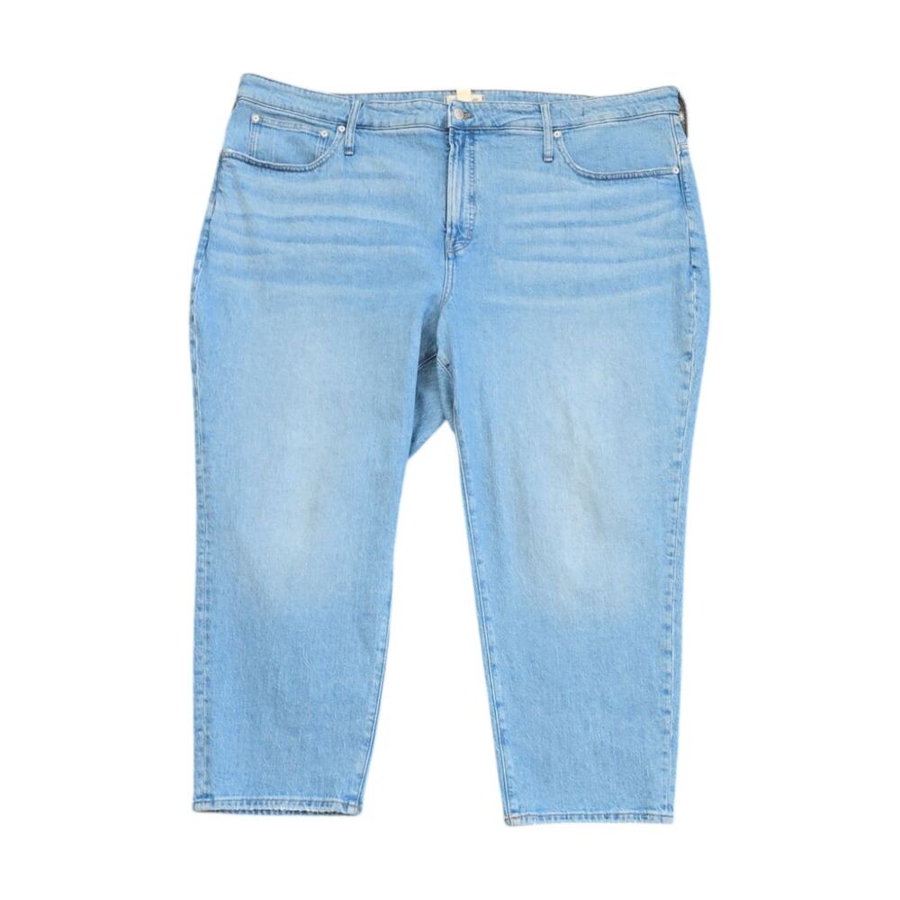 Madewell The Perfect Vintage Jeans Women's Plus Size‎ 28W Blue Denim Light Wash